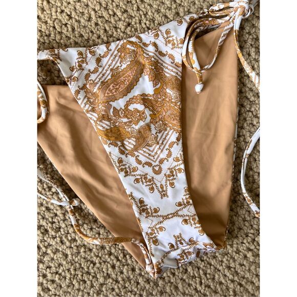 Kya Adelle Bottom in Paisley/Sand - Picture 6 of 8